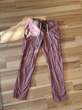 Vuori Dusty Rose/salmon pink Women's Pull-On Jogger Pants